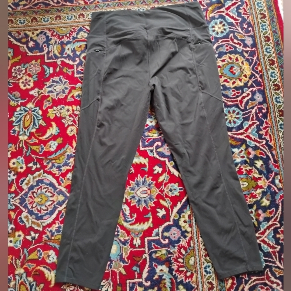 Black High-Waist Active Leggings